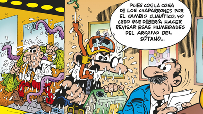 Mortadelo y Filemón luchan contra el calentamiento de la Tierra en el nuevo álbum de Ibáñez