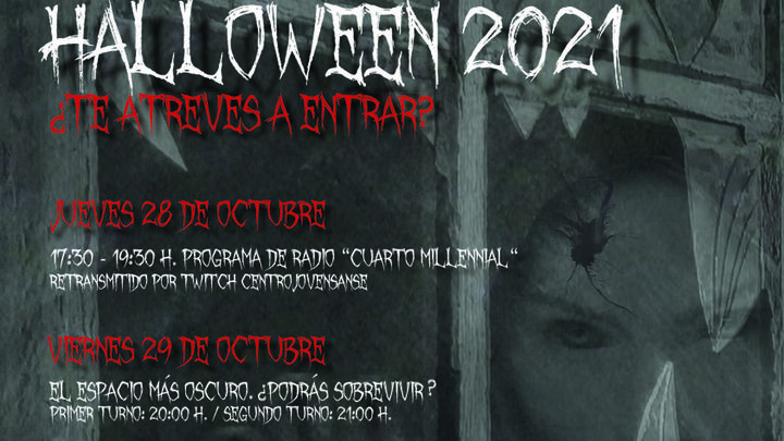 Actividades de Halloween para adolescentes y jóvenes / AYTO DE SAN SEBASTIÁN DE LOS REYES
