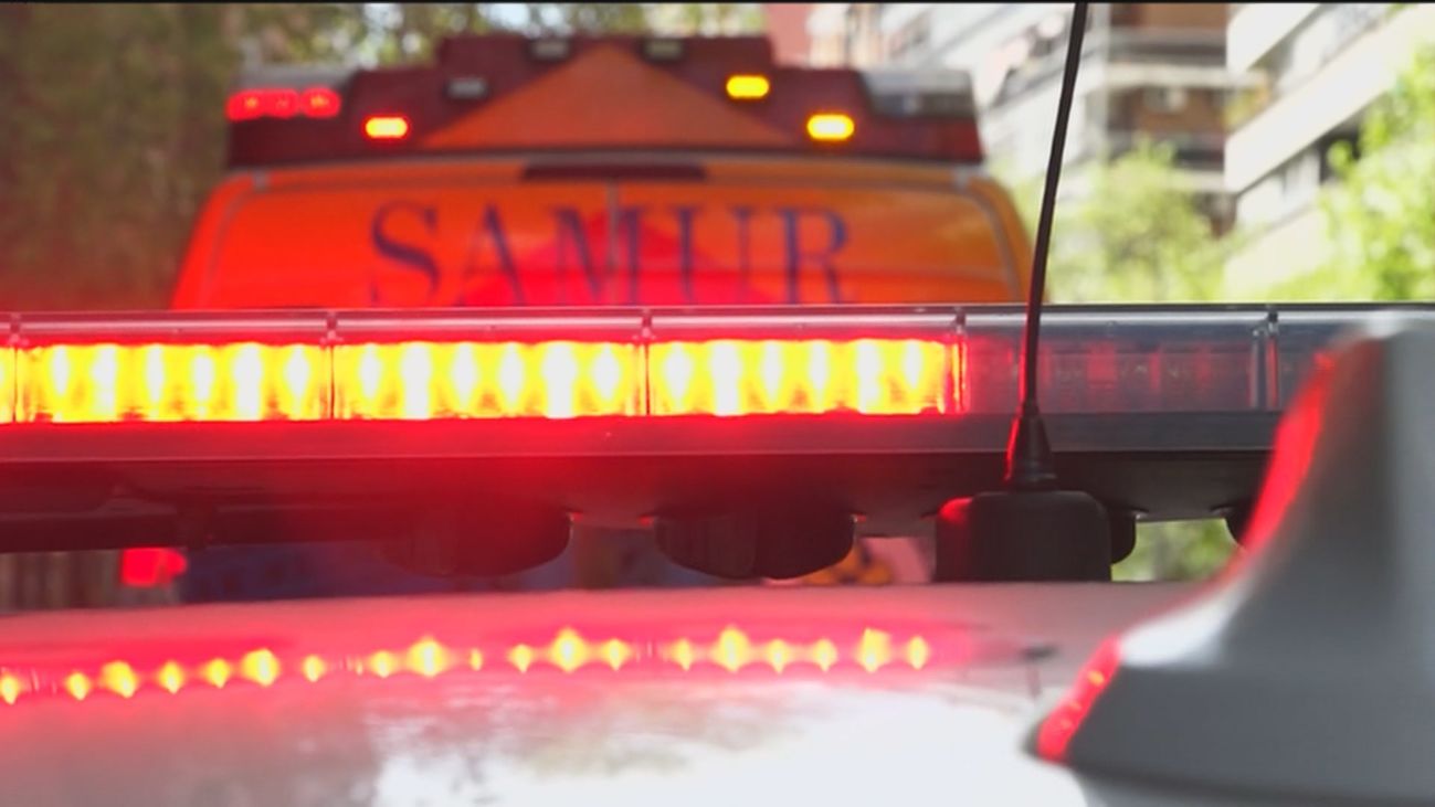 Una ambulancia del Samur