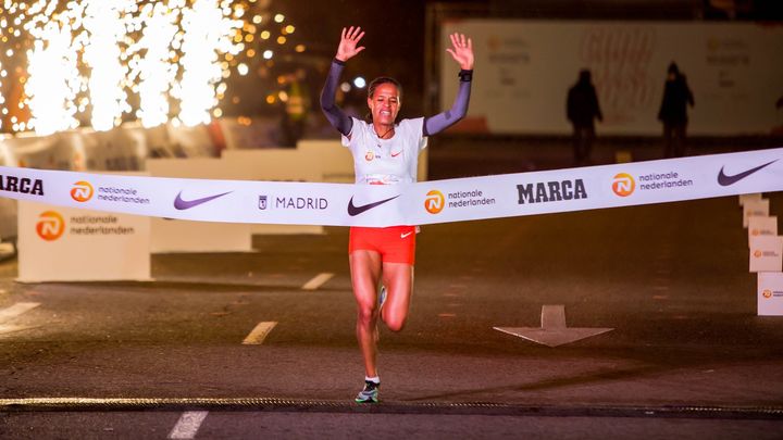 Ganadora de la San Silvestre Vallecana 2020 / @ssvallecana