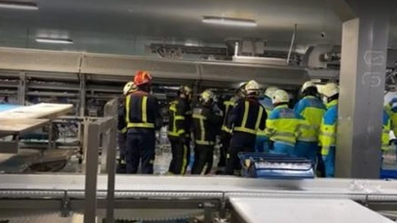 Un trabajador sufre la semiamputación de una mano en San Agustín de Guadalix