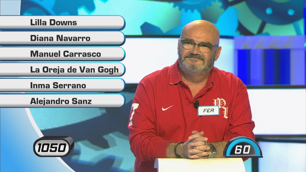 Alejandro Sanz, Diana Navarro y Manuel Carrasco, protagonistas de la prueba musical