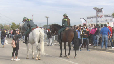 Fuerte dispositivo de seguridad en el GP de España de Motocross de Arroyomolinos