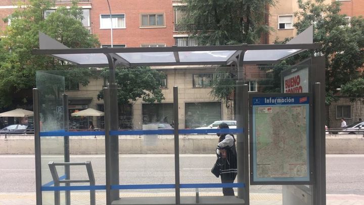 Las paradas de autobús de Madrid incorporarán un sistema de información para ciegos