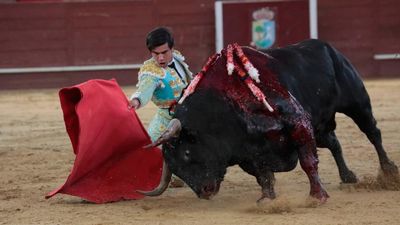Fernando Adrián corta dos orejas a un gran 'Acomplejado' en Valdemorillo (1ª parte)