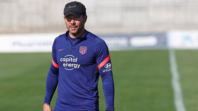 Simeone: “Esperamos ante el Liverpool un estadio lleno de camisetas rojiblancas”