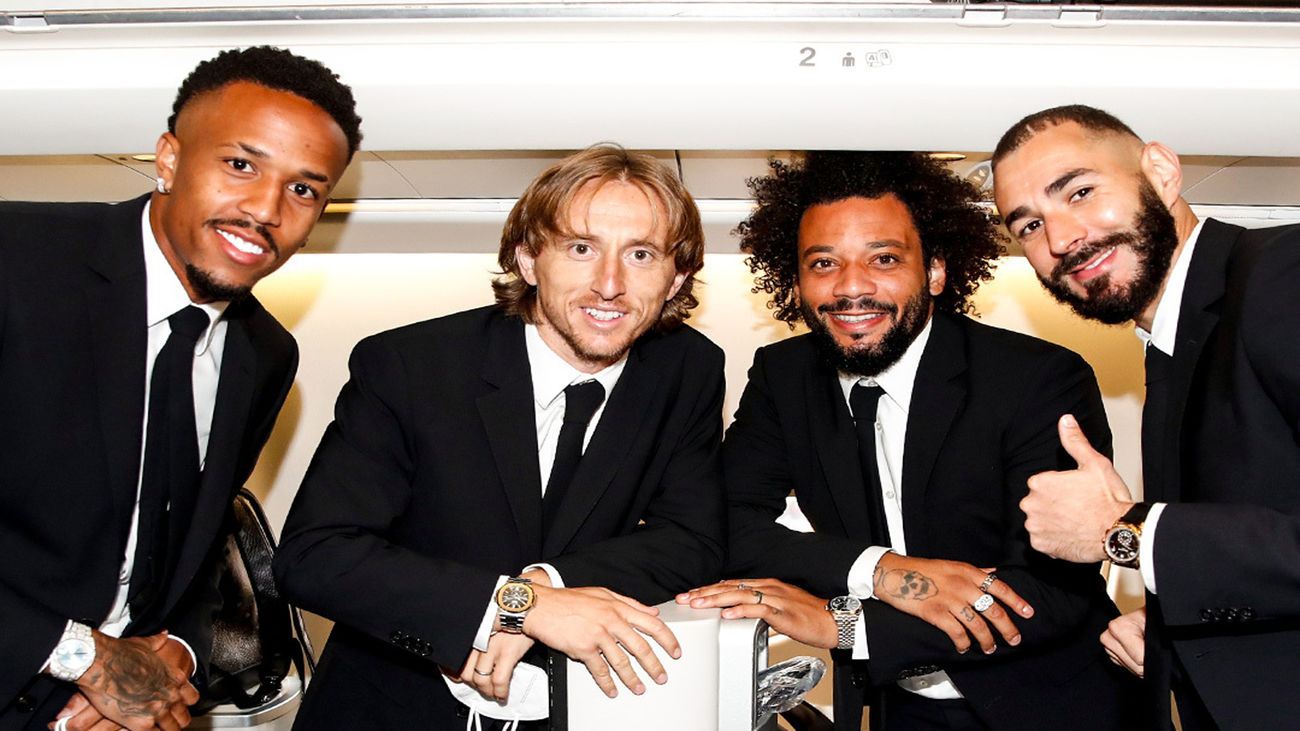 El Real Madrid ya está en Kiev