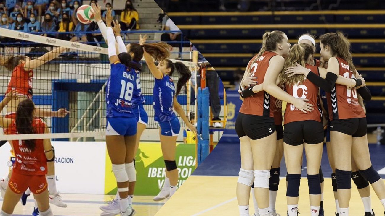 Voleibol Leganés y Voleibol Alcobendas