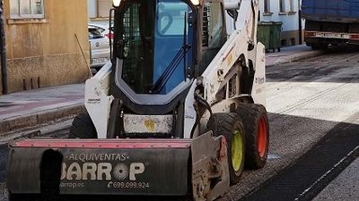 Comienzan las obras de renovación de pavimentación en la calle Virgen del Pilar de Arganda
