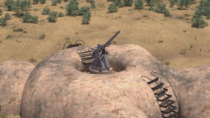 Batería antiaérea del Blockhouse 13 / Redacción