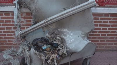 Los vecinos de Valdemoro denuncian la quema de contenedores en todo el municipio