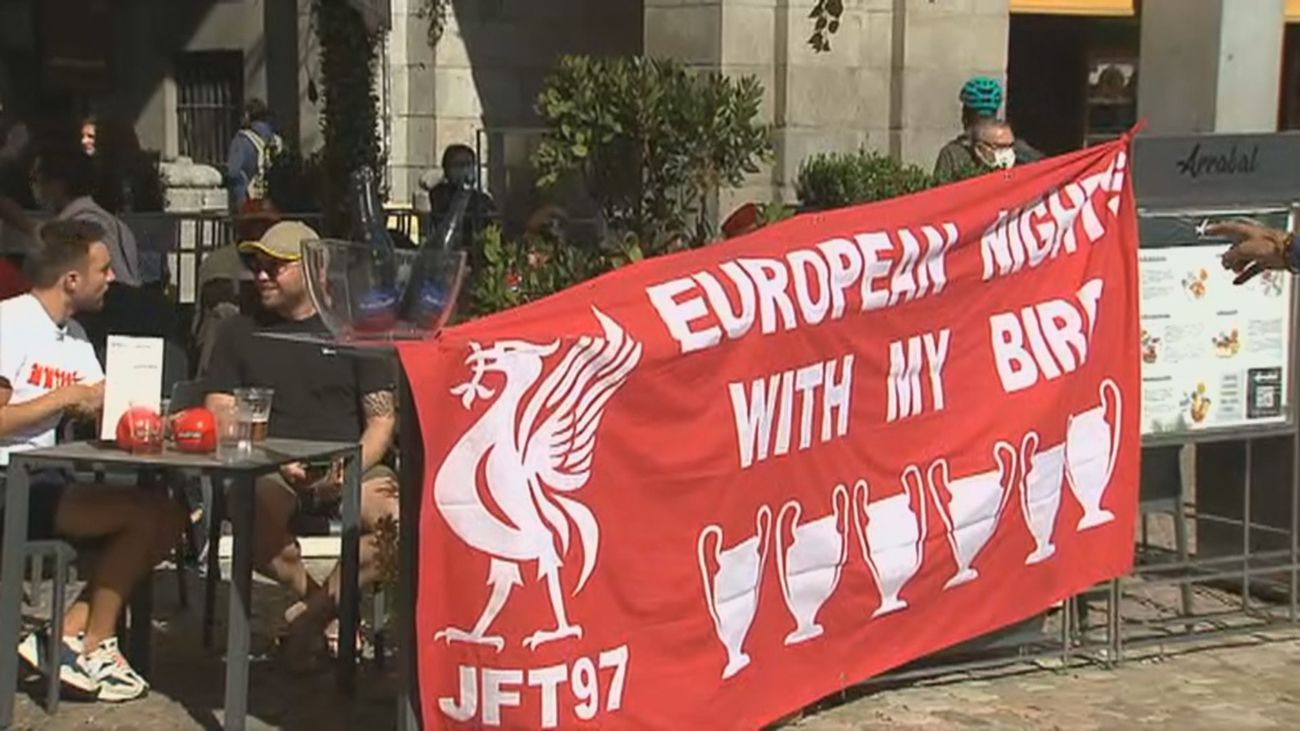 Alerta en Madrid: más de 3.000 hinchas del Liverpool toman la capital