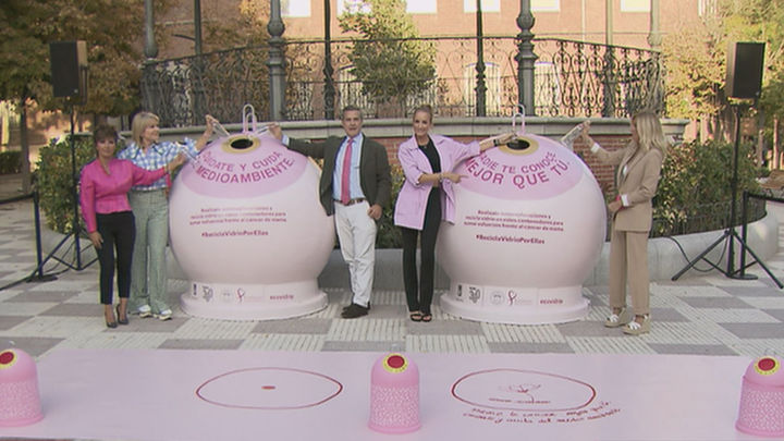 Campaña 'Recicla vidrio por ellas' / TELEMADRID