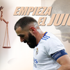 Benzema no acude al inicio del juicio por el intento de chantaje a Valbuena