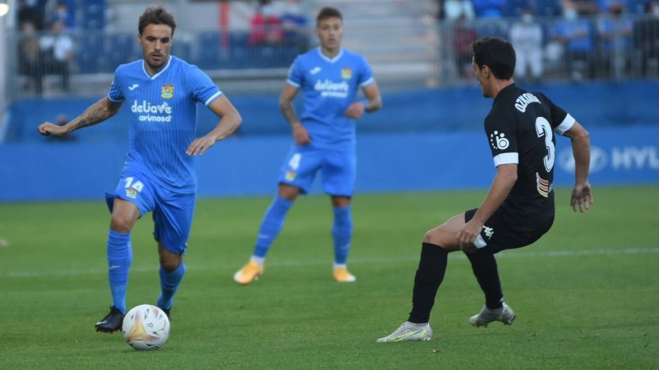 0-0. El Fuenlabrada no logra hacer daño al Amorebieta