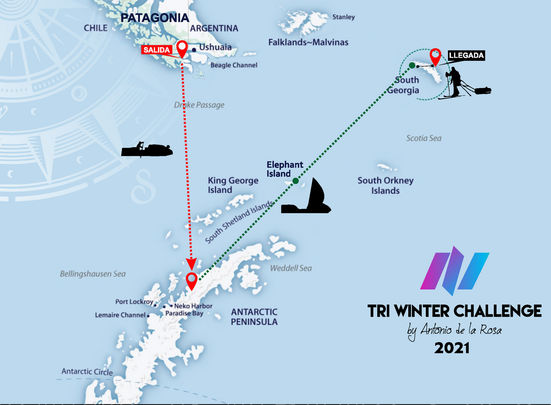 Ruta por el Antártico / www.antoniodelarosa.net