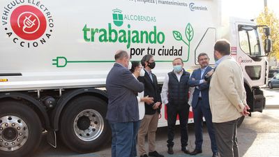 Alcobendas estrena el primer camión de limpieza 100% eléctrico