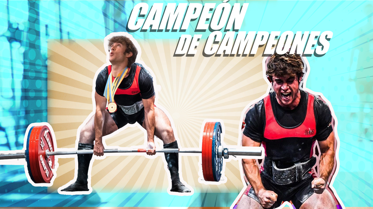 Alberto Herráiz, el primer español campeón del mundo de powerlifting
