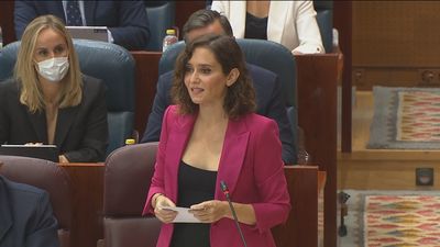 Ayuso anuncia que la semana que viene presentará los Presupuestos de 2022