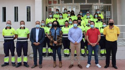 Mejorada incorpora 20 peones de limpieza entre parados de larga duración