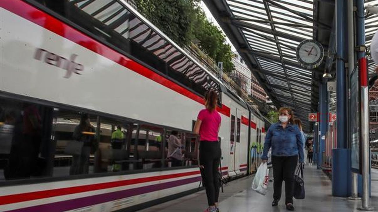 Trenes de Cercanías en la Comunidad de Madrid