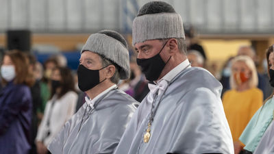 Iñaki Gabilondo y Carlos Herrera, honoris causa por la Universidad Europea de Madrid