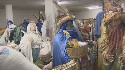 Vuelve el Belén Monumental a San Lorenzo de El Escorial tras el parón de la pandemia