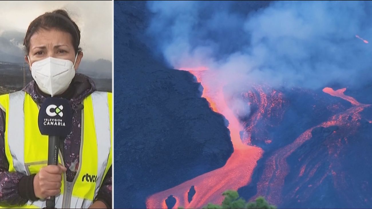 Aumentan los terremotos en La Palma y las coladas siguen ensanchando