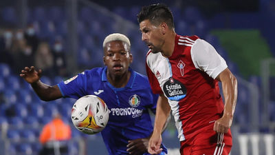 0-3. El Getafe toca fondo ante el Celta