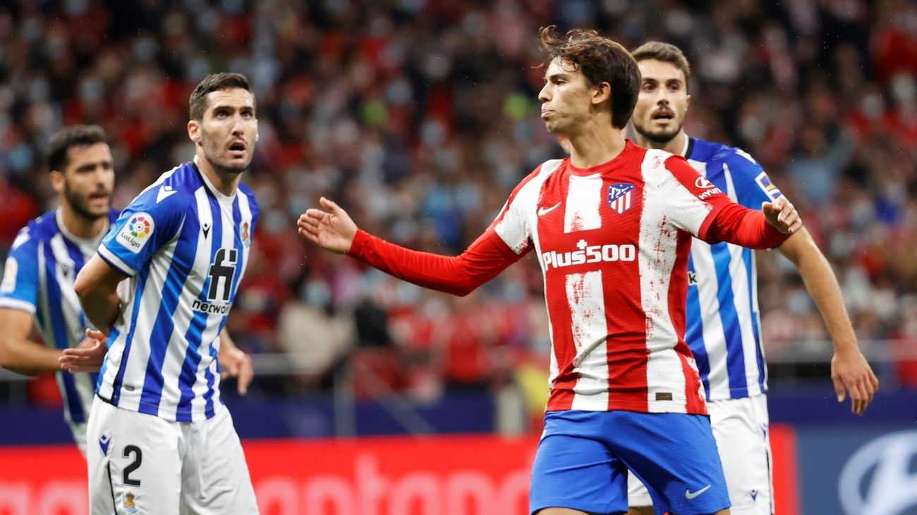 Joao Felix ante la Real Sociedad