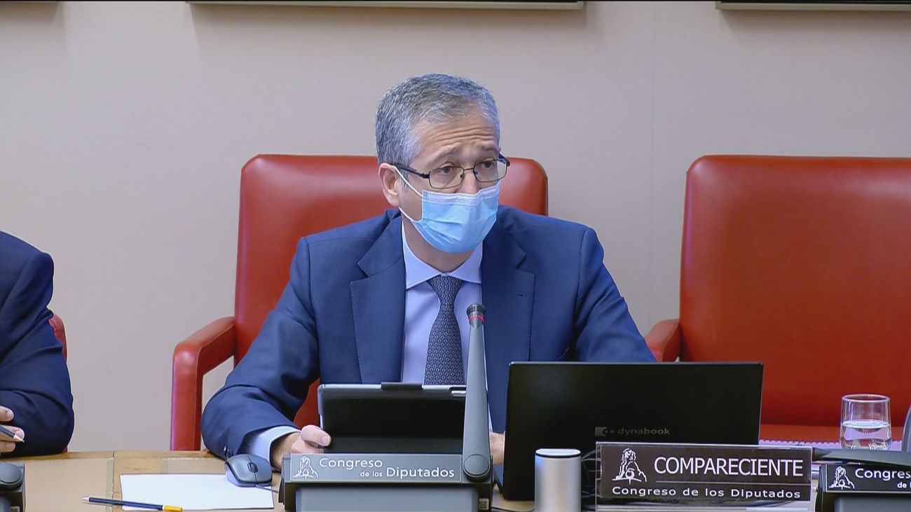 El Banco de España hará una "revisión significativa a la baja" del PIB de 2021