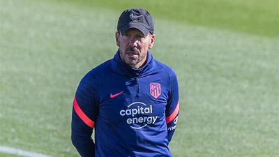 Simeone: "Tenemos que encontrar el camino para estar equilibrados"