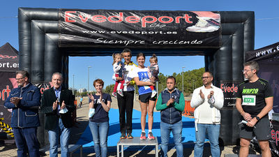 Jesús España y Violeta Vaduva repiten como ganadores del cross solidario de Valdemoro