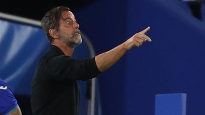 Quique: "Somos un equipo de hombres y de raza y vamos a salir de abajo"