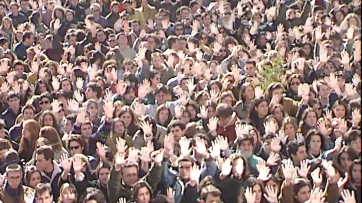 El asesinato de Miguel Ángel Blanco a manos de ETA conmocionó a toda la sociedad española / TELEMADRID