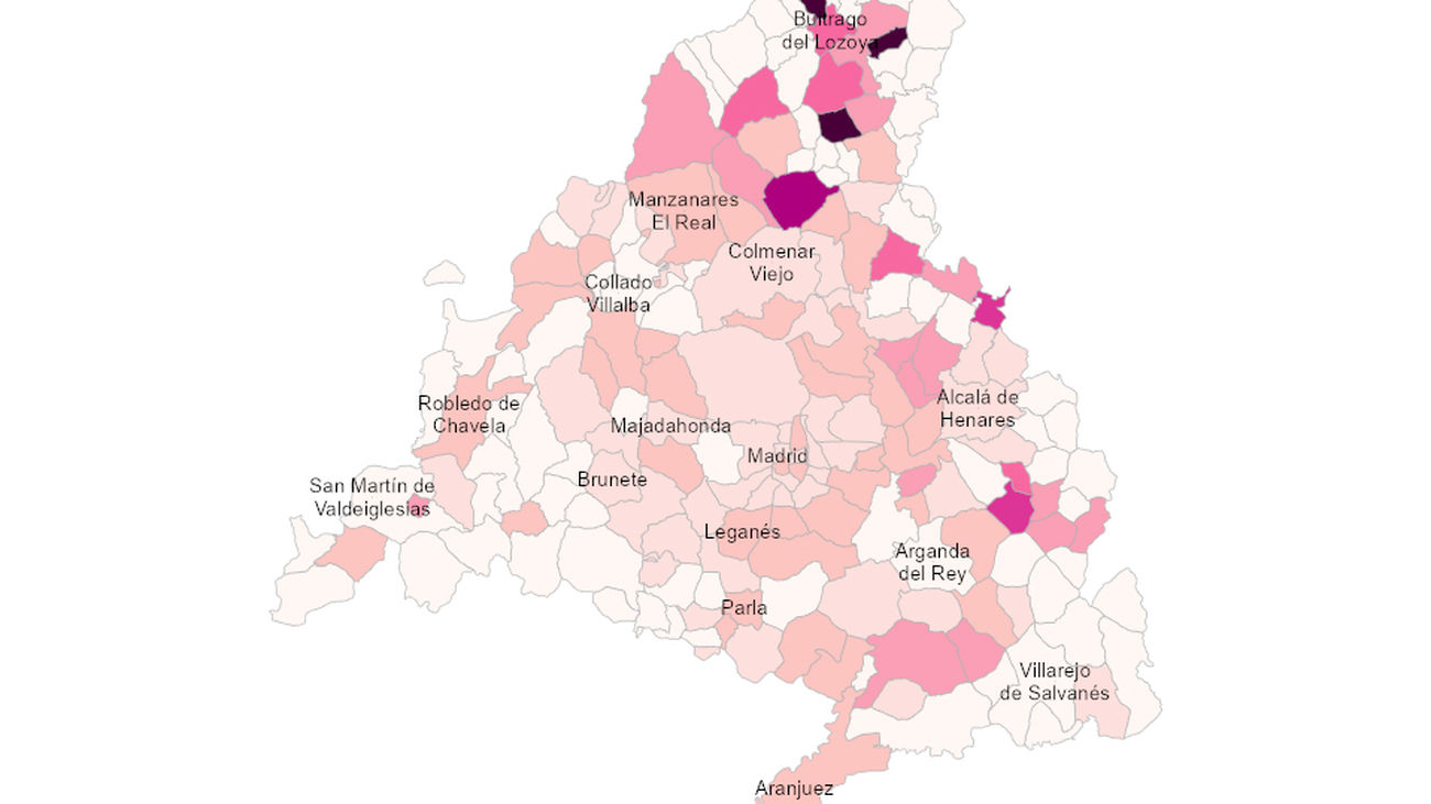 Madrid vuelve a entrar en el riesgo medio de contagios por Covid
