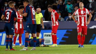 2-2. Dos penaltis, uno polémico, impiden la victoria del Atlético ante el Levante