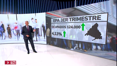 El número de trabajadores crece en 124.000 en un año en Madrid, un 4,13% más