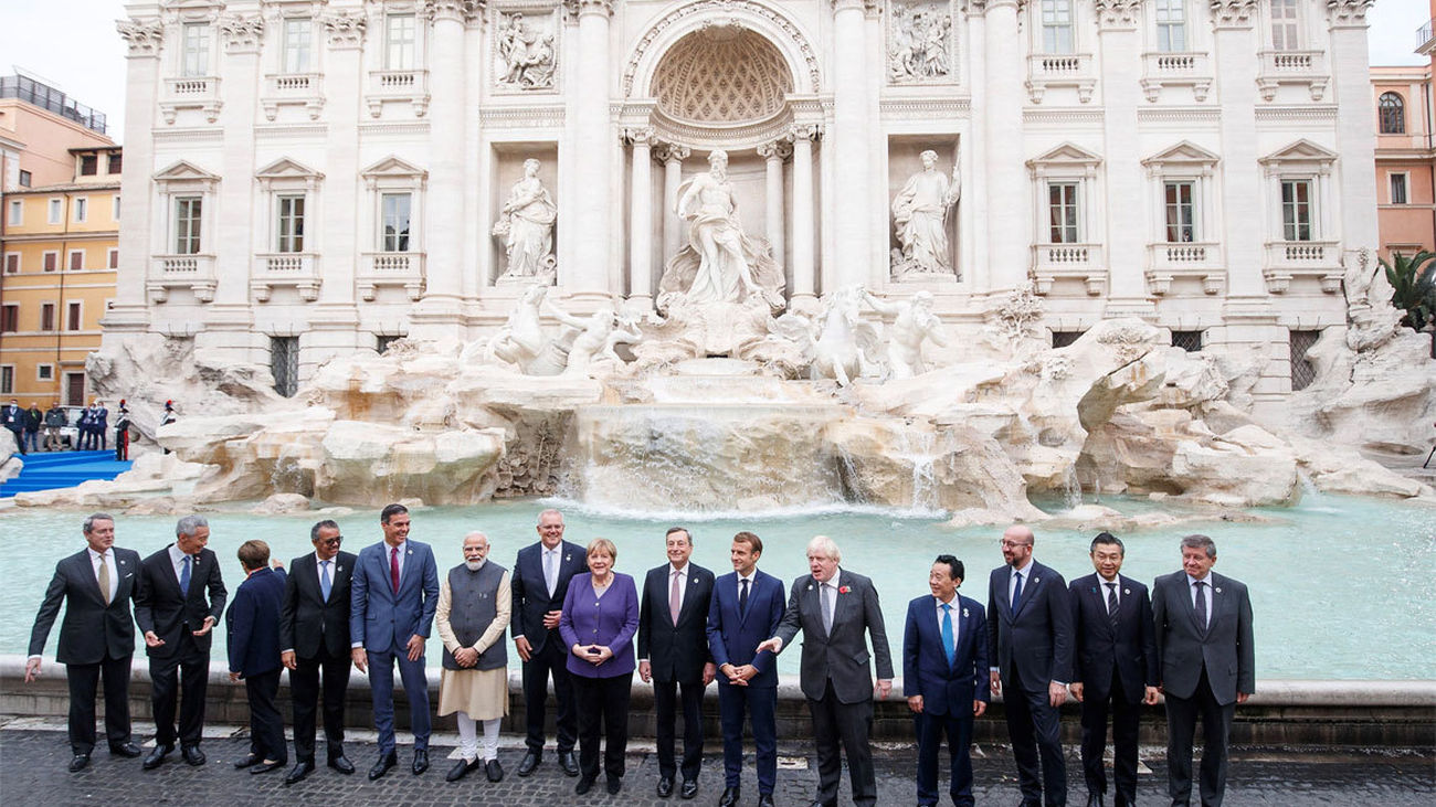 El G20 afronta en Roma su última jornada centrado en el cambio climático