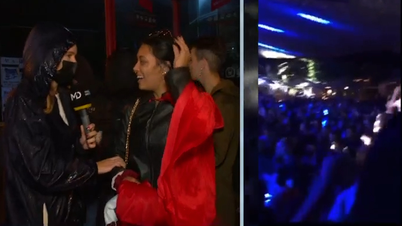 El mal tiempo complica los macrobotellones en la noche de Halloween