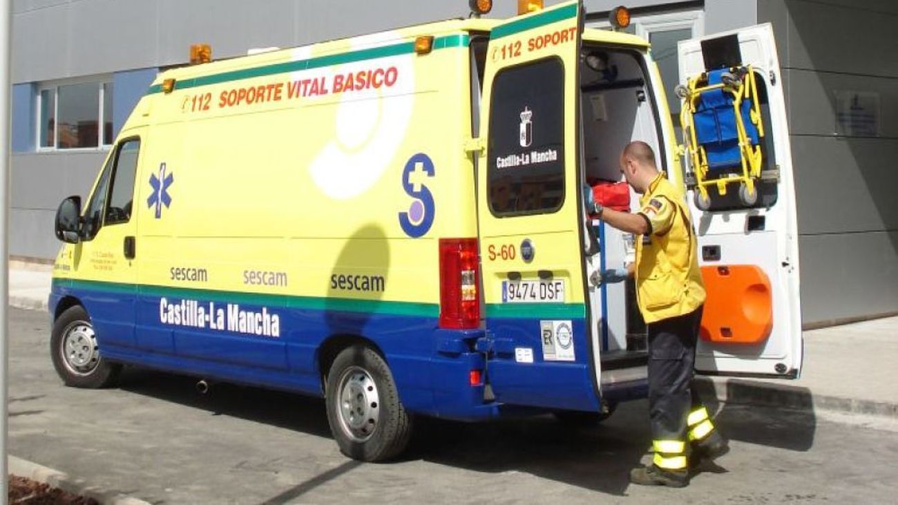 Ambulancia del 112 en Castilla-La Mancha