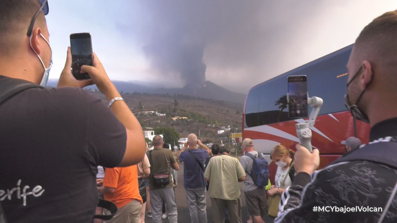 Esta empresa de excursiones en La Palma ha tenido que cerrar sus ventas por la alta demanda para ver el volcán