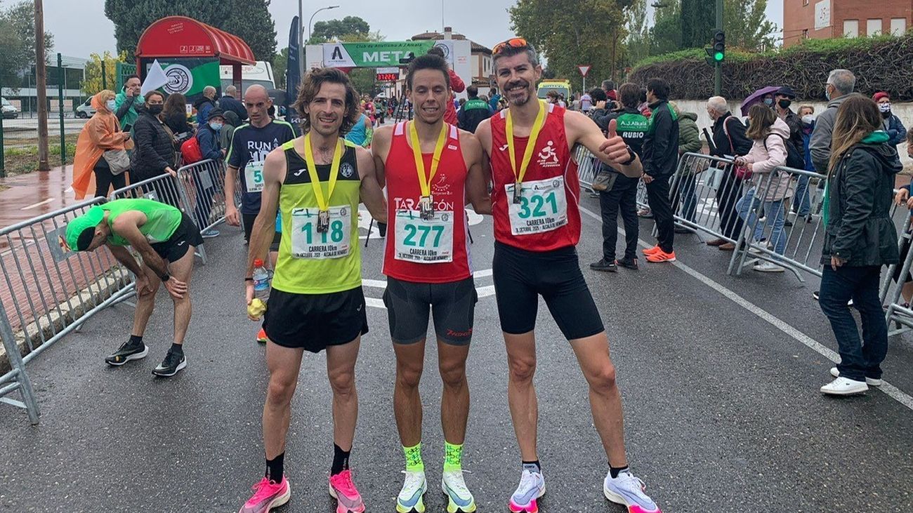 Los tres primeros del 1º0K de Alcalá