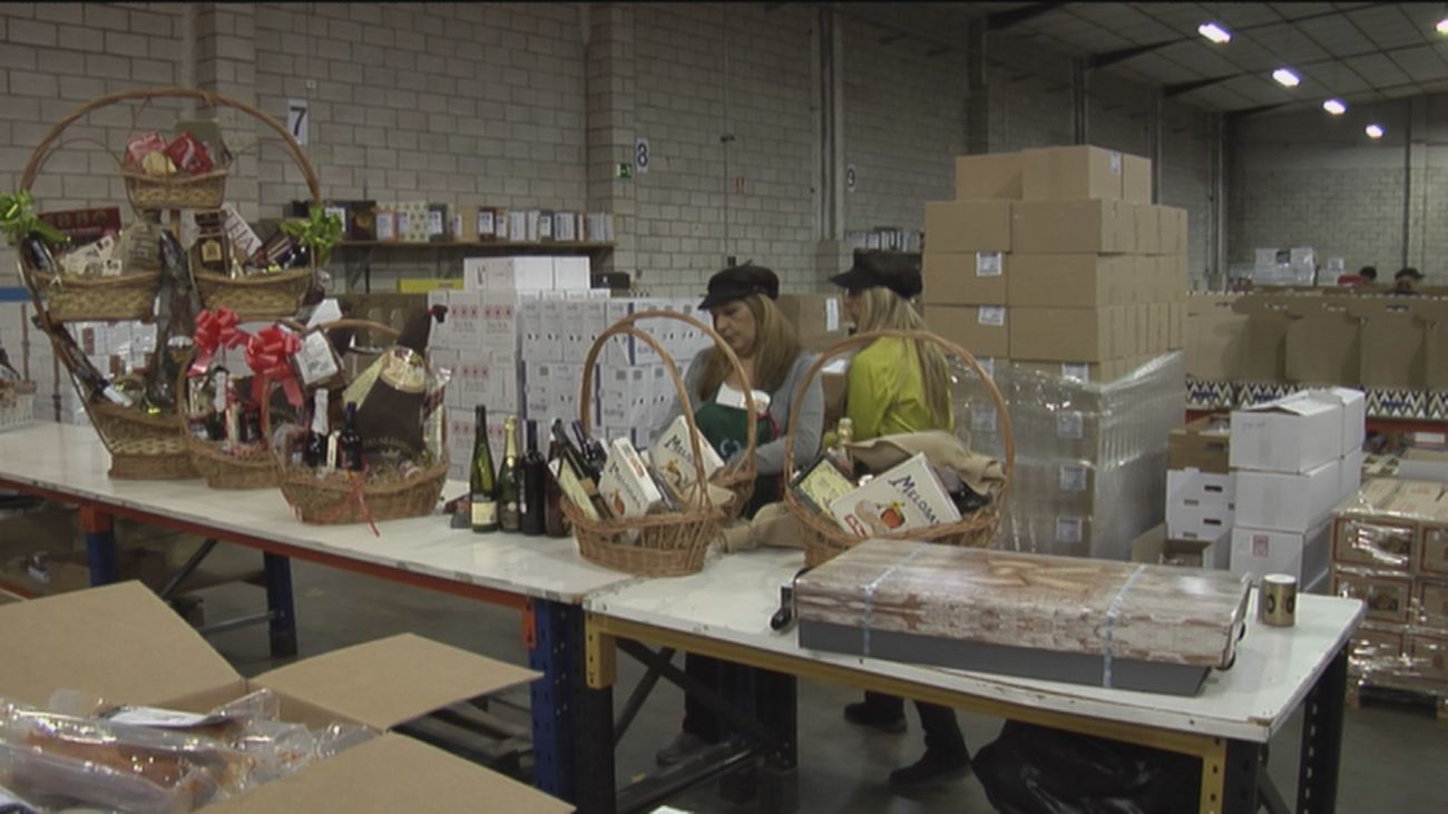 La crisis de suministros afecta ya a las cestas de Navidad