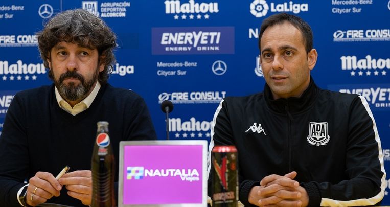 Emilio Vega y Fran Fernández / AD ALCORCON