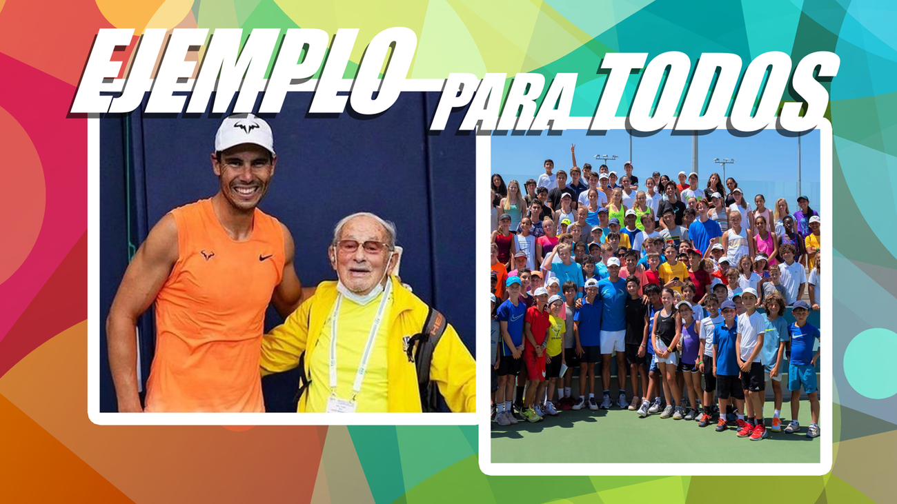 Stanislasvsky, conocer a Nadal era uno de sus sueños a los 97 años