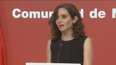 Ayuso destaca que el paro baja en España gracias a la “política de libertad y el empuje de Madrid”