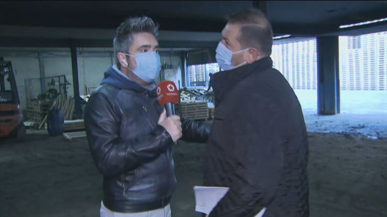 La lluvia arruina un negocio familiar en Fuenlabrada