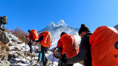Alejandro, Juan y Jesús, la cumbre es el camino