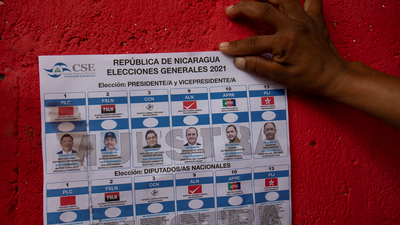 Las elecciones de Nicaragua, un fraude según la Unión Europea y Estados Unidos.